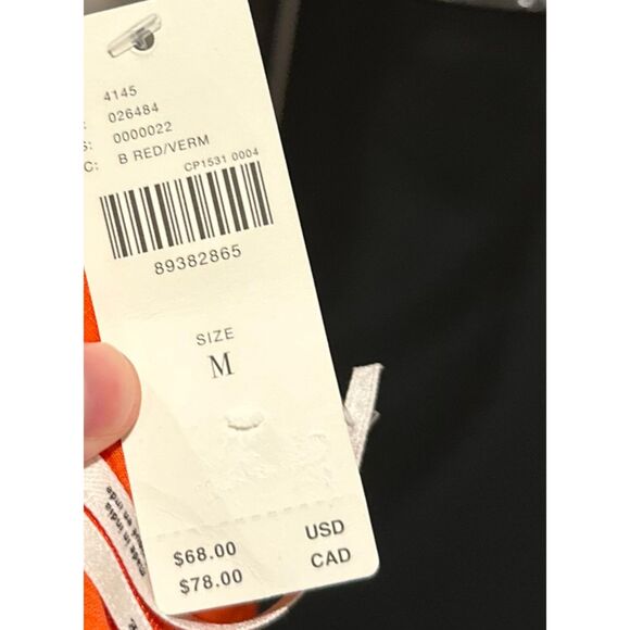 NWT Anthropologie beautiful coral Eyelet Cover-Up Shorts Size MEDIUM. - Picture 5 of 5